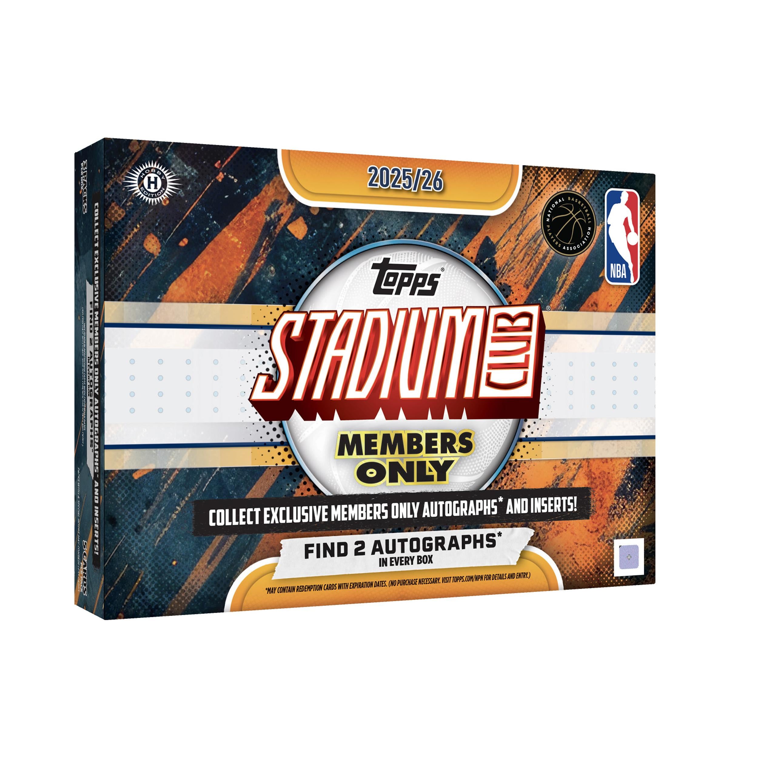 2025-26 Topps Stadium Club Basketball Members Only Box