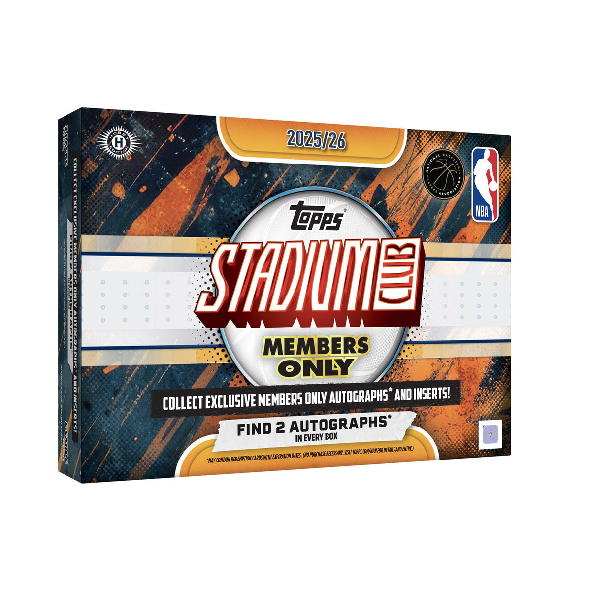 2025-26 Topps Stadium Club Basketball Members Only Box
