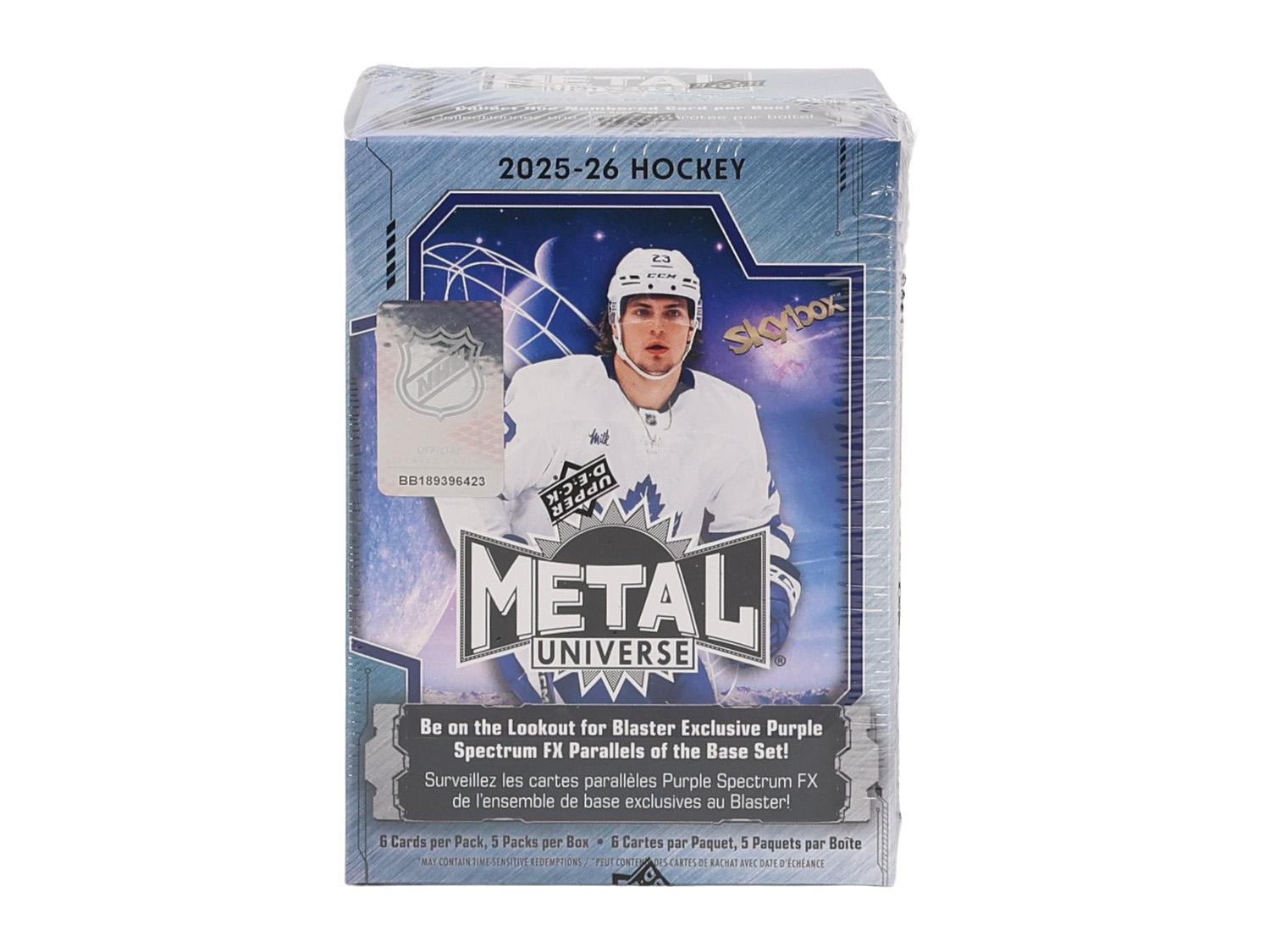 2025-26 Upper Deck Metal Hockey Blaster Box