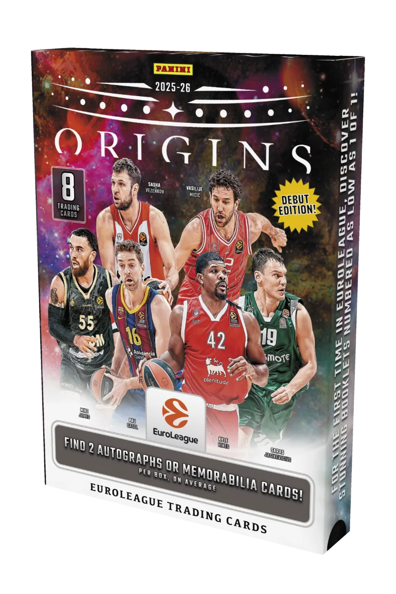 2025-26 Panini Origins EuroLeague Basketball Hobby Box