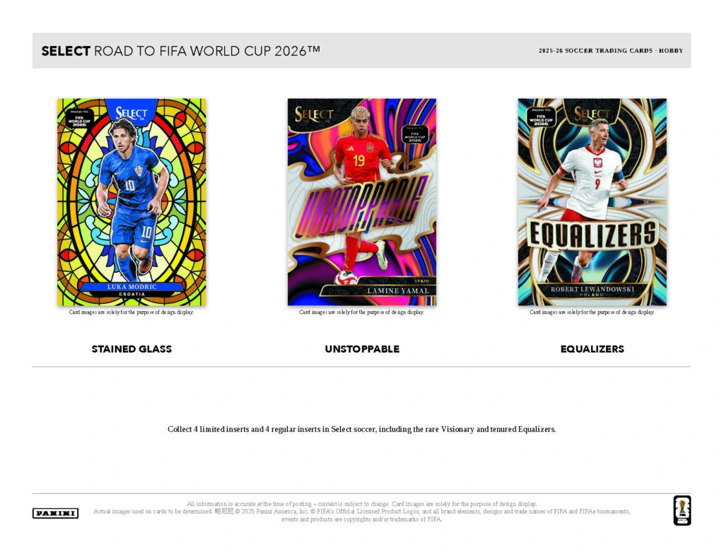 2025-26 Panini Select Road to World Cup Soccer Hobby Box