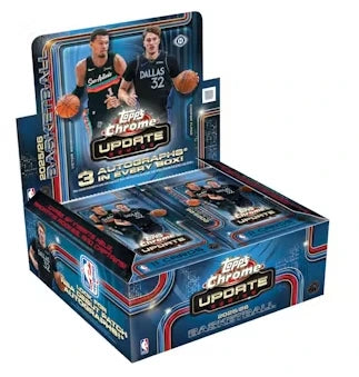 2025-26 Topps Chrome Update Basketball Jumbo Hobby Box