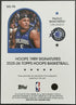 2025-26 Hoops Paolo Banchero 1989 Signatures #89S-PB