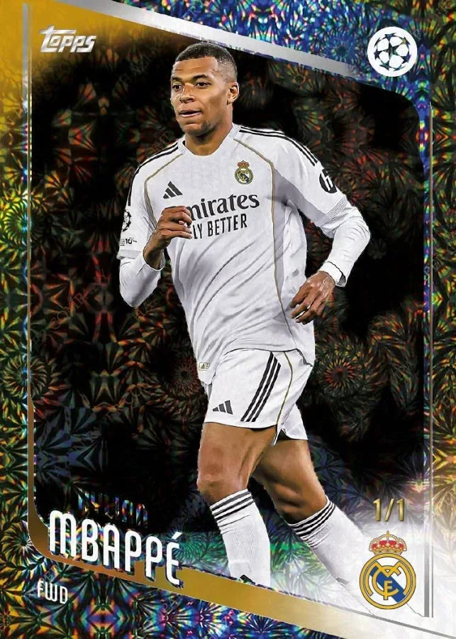 2025-26 Topps UEFA Club Competitions Japan Ed. Soccer Hobby Box