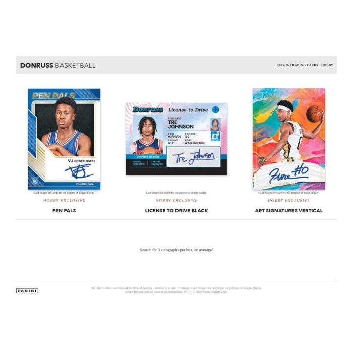 2025-26 Donruss NBA Basketball Blaster Box