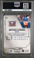 2025-26 SKYBOX METAL UNIVERSE MATTHEW SCHAEFER RC #113 PSA 8