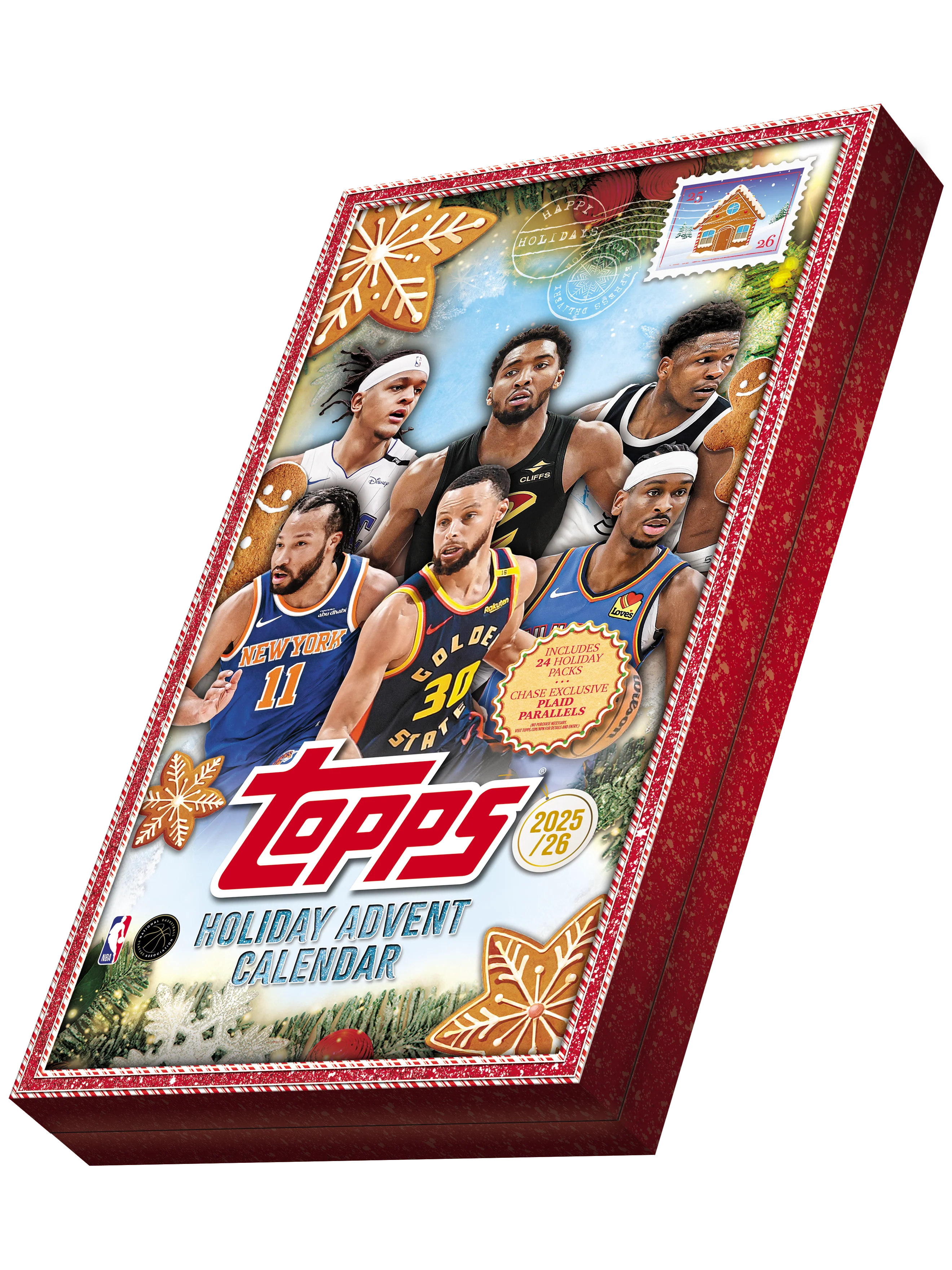 2025-26 Topps Holiday Basketball Advent Calendar