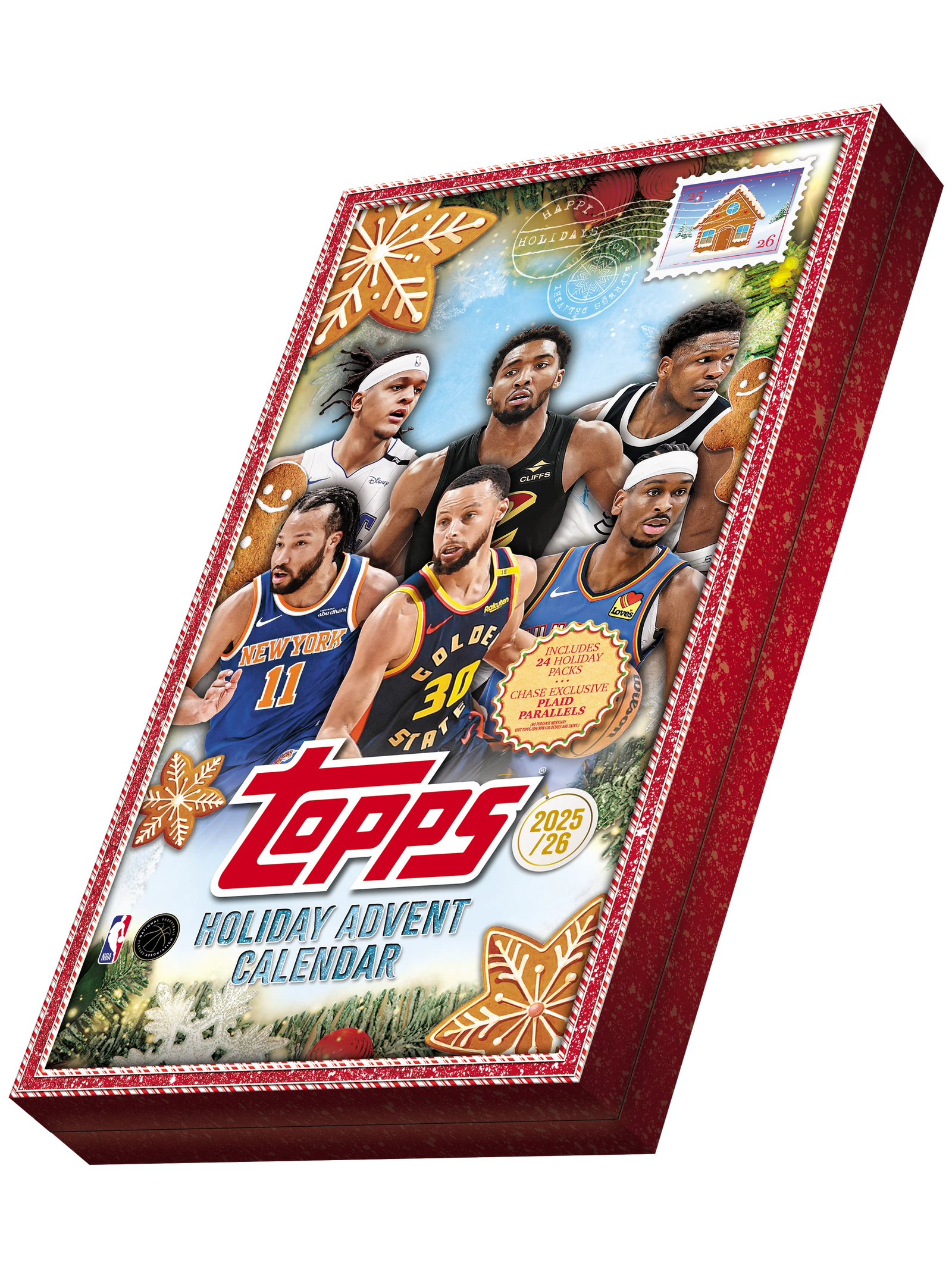 2025-26 Topps Holiday Basketball Advent Calendar