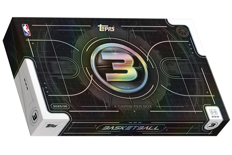 2025-26 Topps Three Basketball Hobby Box