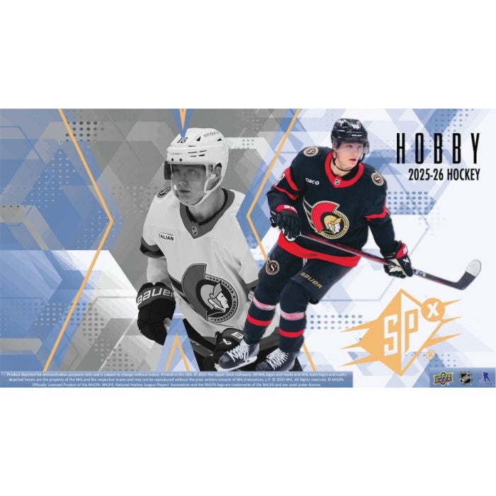 2025-26 Upper Deck SPx Hockey Hobby Box (Pricing In Store Only)