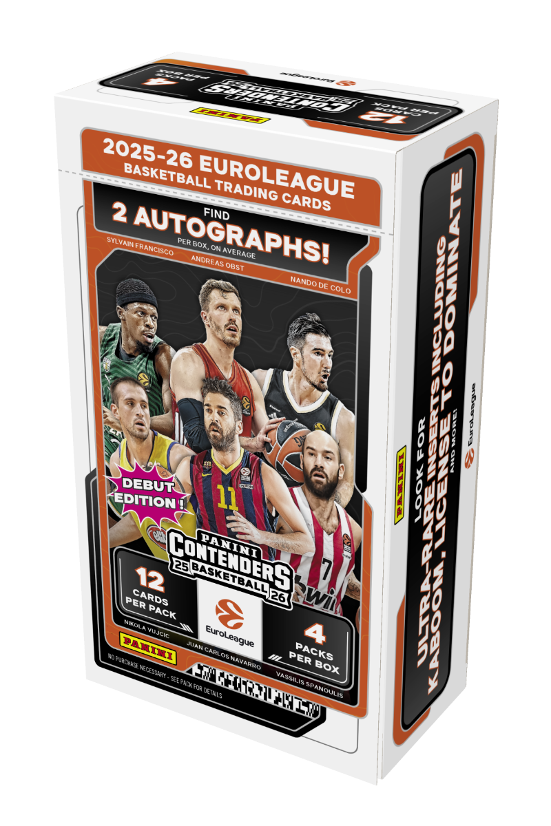 2025-26 Panini Contenders EuroLeague Basketball Box