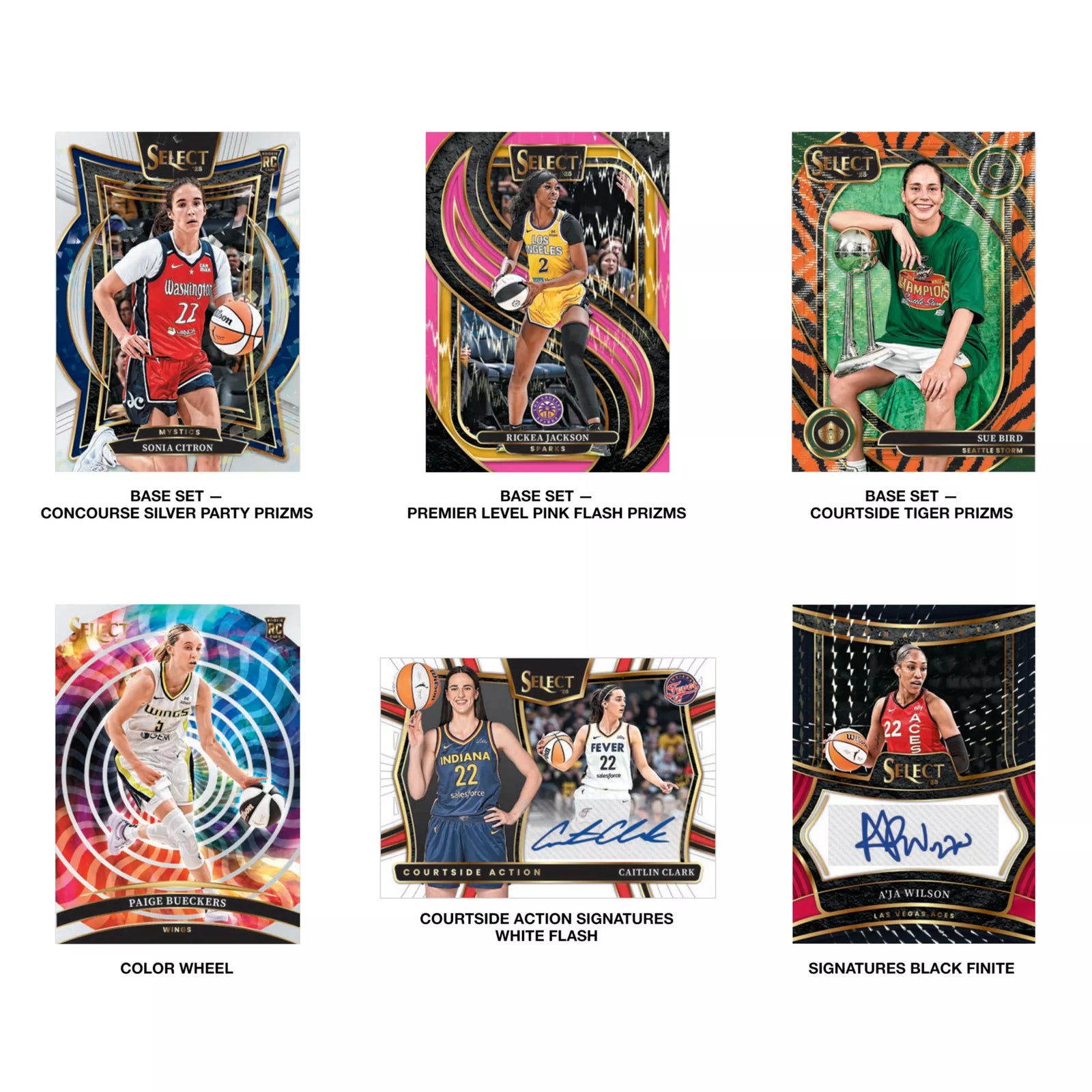 2025 Panini Select WNBA Mega Box