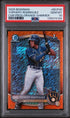 2025 Bowman Chrome Prospects Yophery Rodriguez Orange Shimmer 1/25 PSA 10 (POP 1)