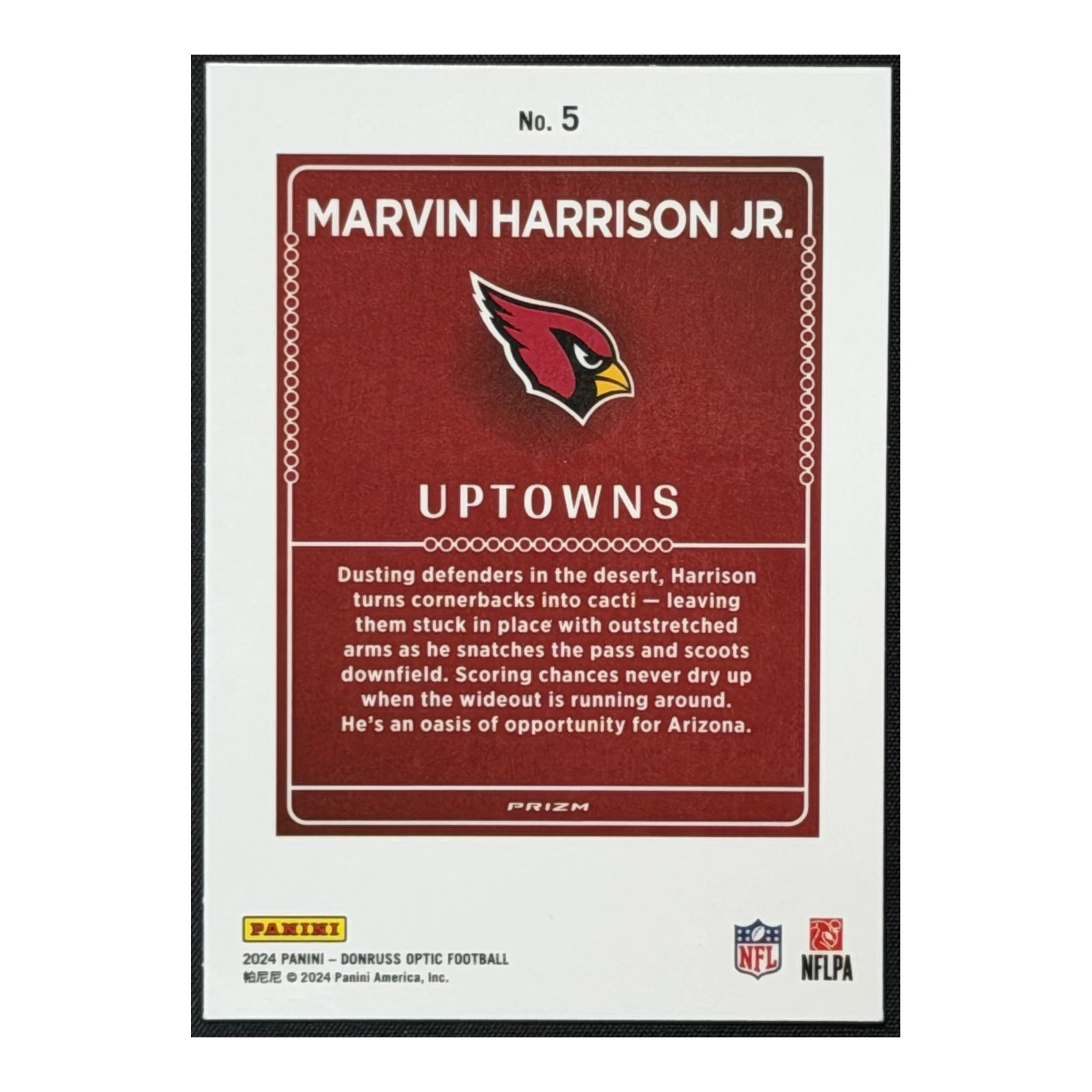 2024 Donruss Optic Marvin Harrison RC Uptown SSP