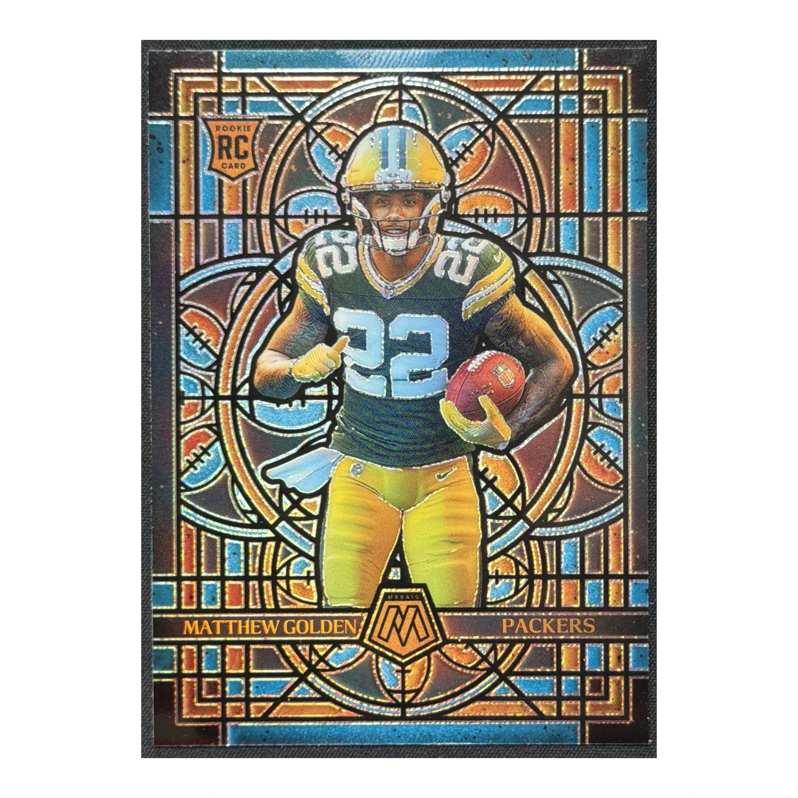 2025 Panini Mosaic Matthew Golden Stained Glass SSP