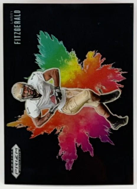 2025 Prizm Draft Picks Larry Fitzgerald Color Blast #34