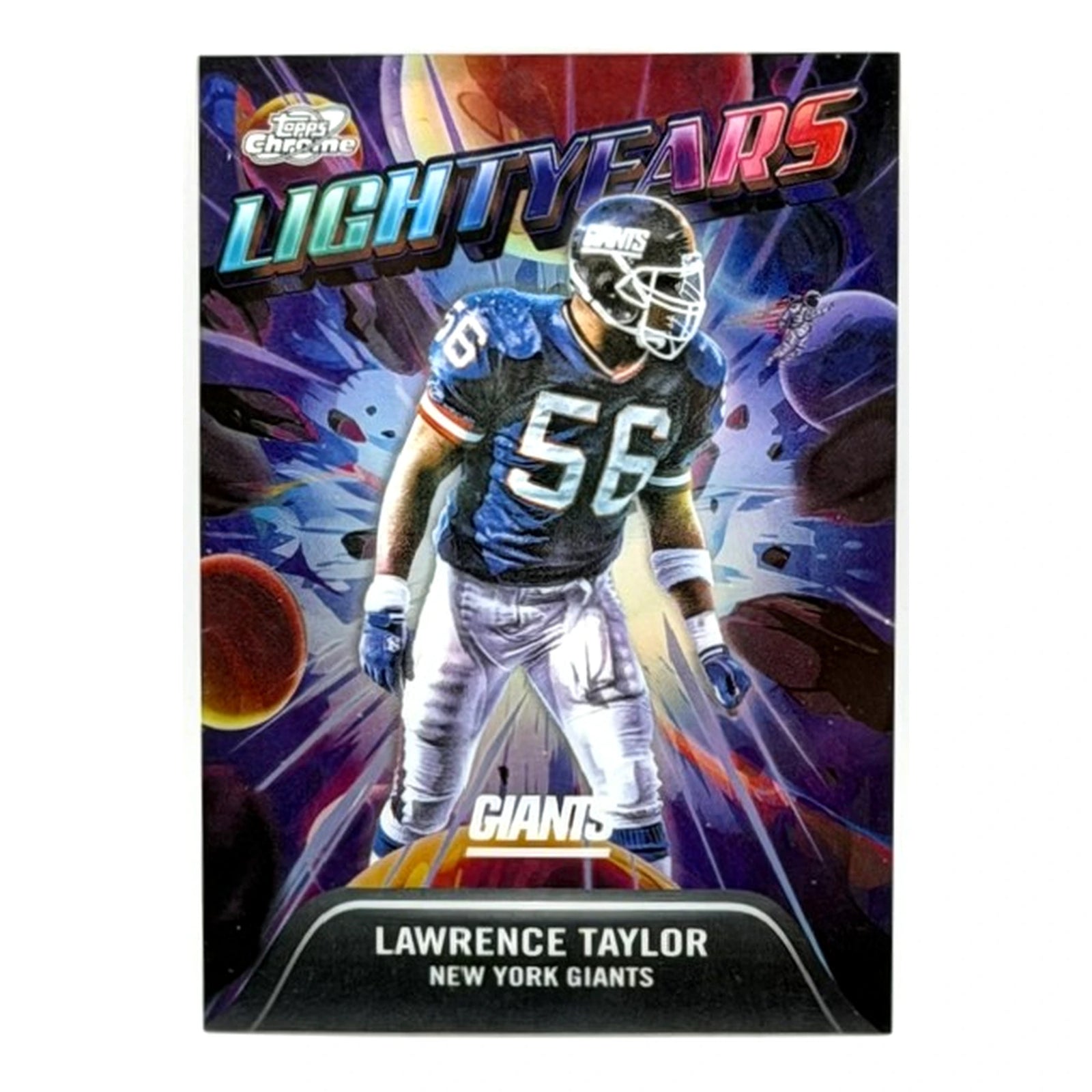 2025 Topps Cosmic Chrome Lawrence Taylor Light Years