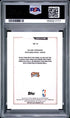 2025 Topps Chrome Allen Iverson Glass Canvas PSA 10