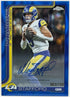 2025 Topps Chrome Matthew Stafford Auto Variation Blue Refractor /150