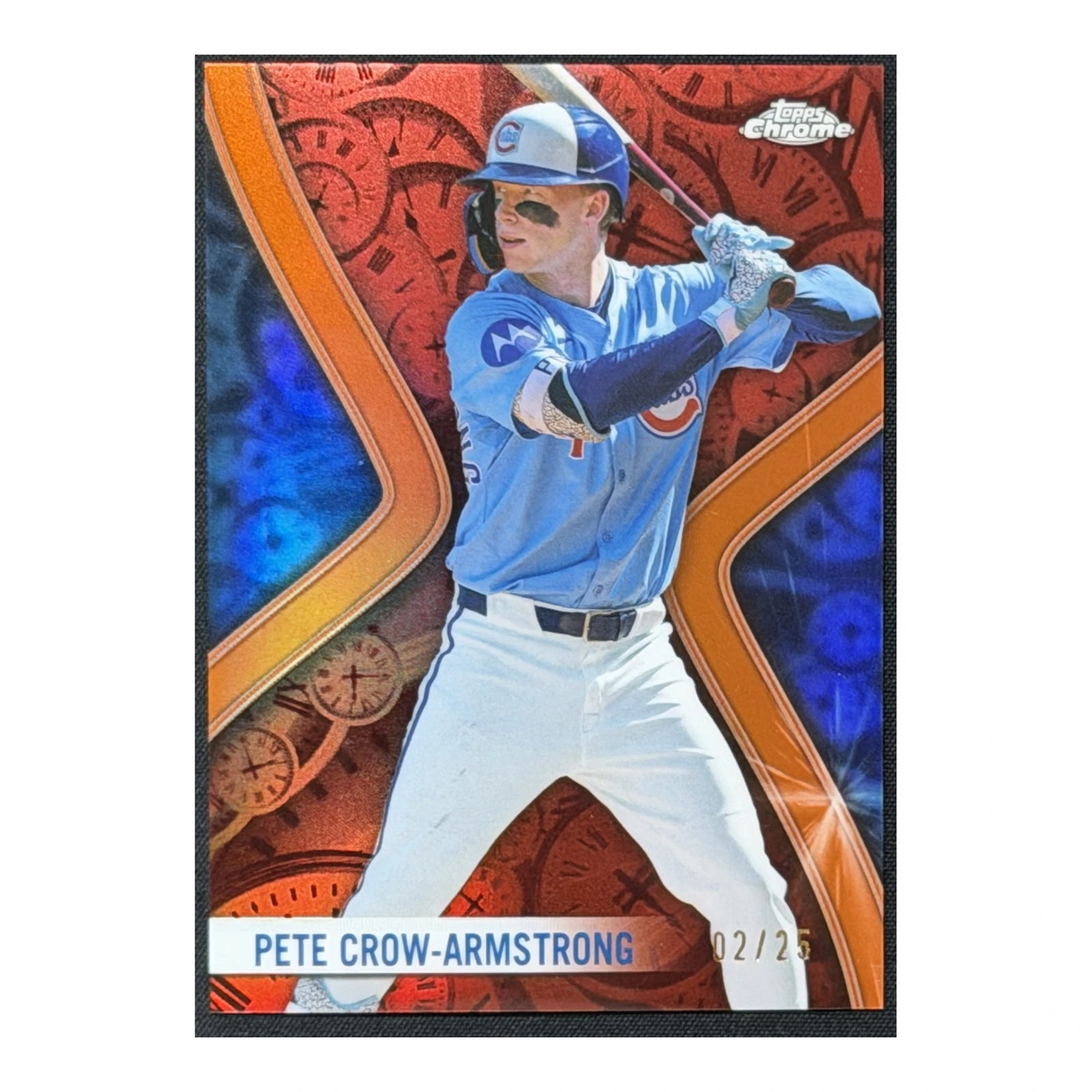 2025 Topps Chrome Pete Crow-Armstrong Big Time Players Orange /25