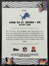 2025 Topps Cosmic Chrome Amon-Ra St. Brown Black Starfractor /10