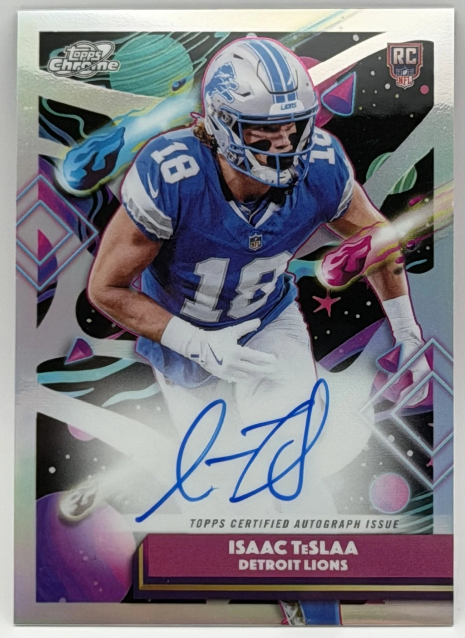 2025 Topps Cosmic Chrome Isaac Teslaa RC Auto #CCA-IT