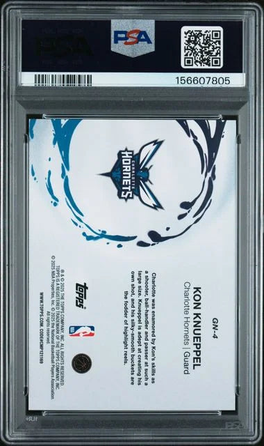 2025 Topps Kon Knueppel Generation Now #GN-4 PSA 10