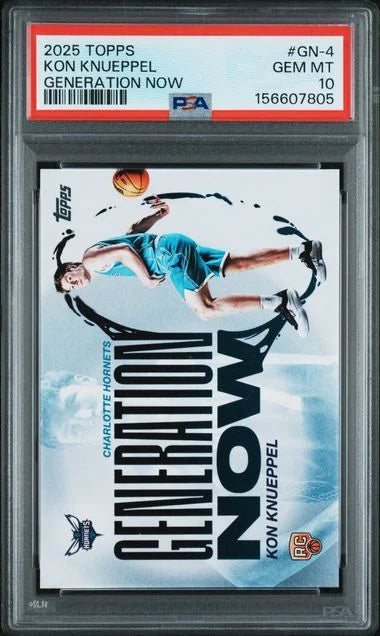 2025 Topps Kon Knueppel Generation Now #GN-4 PSA 10