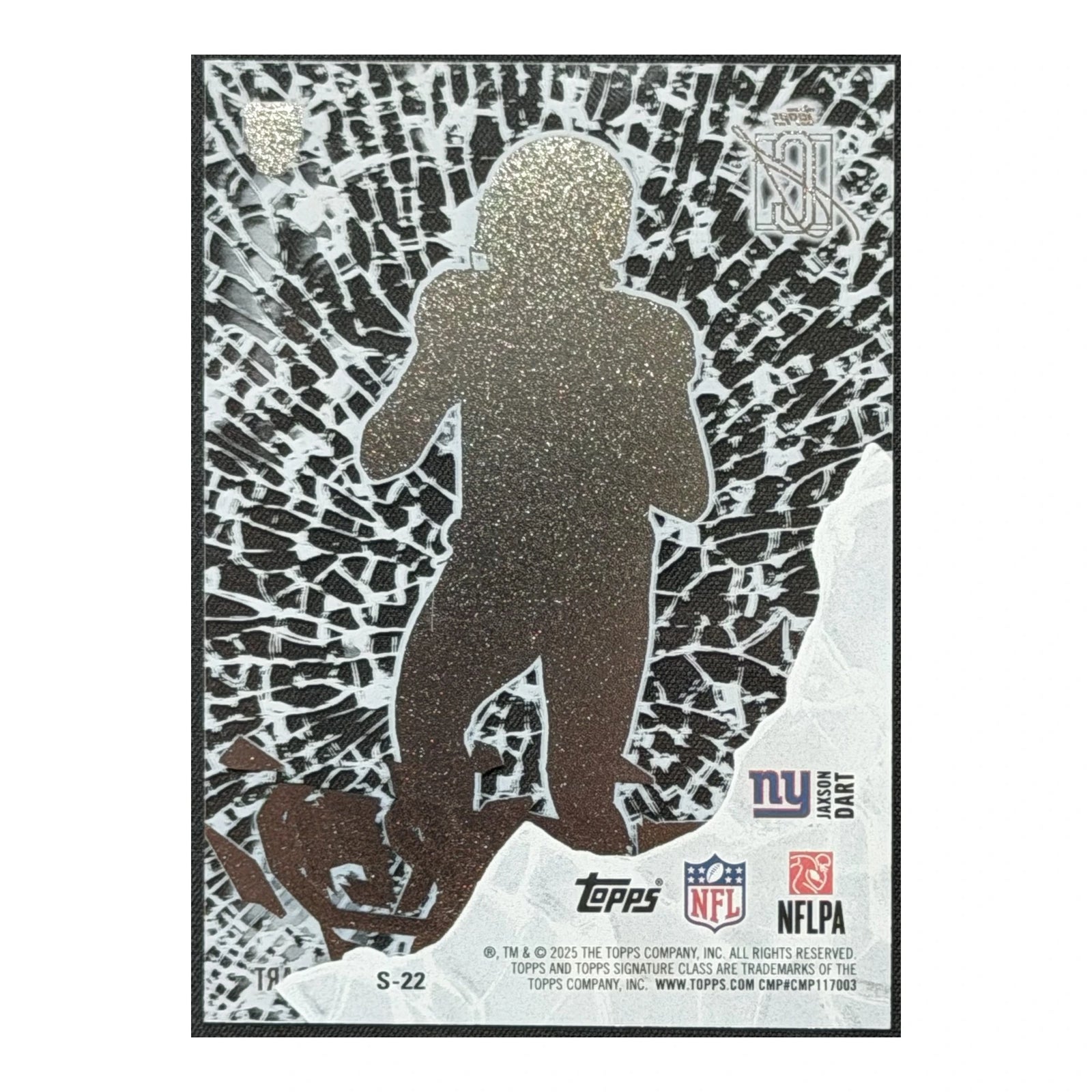 2025 Topps Signature Class Jaxson Dart Shattered RC SSP