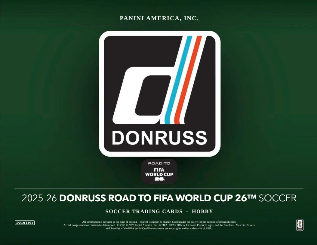 2025-26 Panini Donruss Road to FIFA World Cup Soccer Hobby Pack