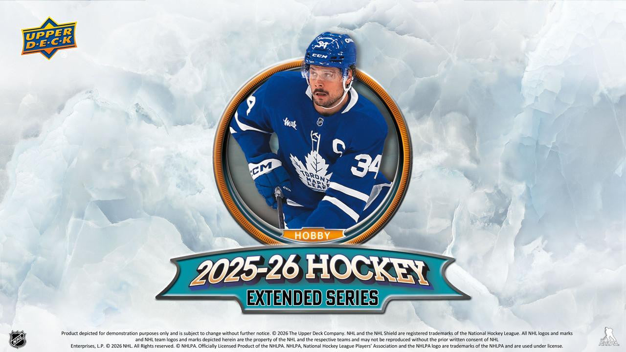2025-26 Upper Deck Extended Series Hockey Hobby Box (Pricing In Store Only)