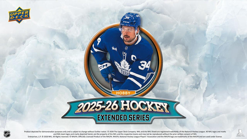 2025-26 Upper Deck Extended Series Hockey Hobby Box (Pricing In Store Only)
