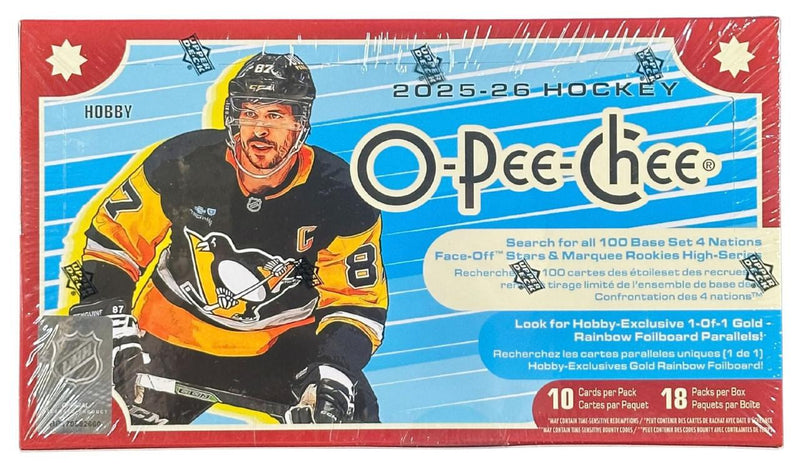 2025-26 Upper Deck O-Pee-Chee Hockey Hobby Box (Pricing In Store Only)