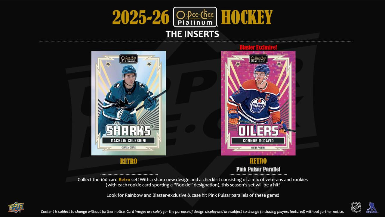 2025-26 Upper Deck O-Pee-Chee Platinum Hockey Blaster Box