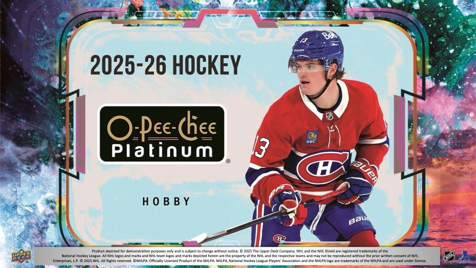 2025-26 Upper Deck O-Pee-Chee Platinum Hockey Hobby Box (Pricing In Store Only)