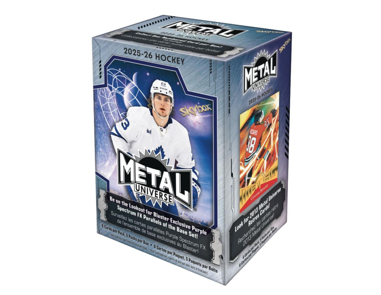 2025-26 Upper Deck Metal NHL Hockey Blaster Box