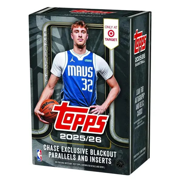 2025/26 Topps Basketball Blaster Box (Blackout Parallels)