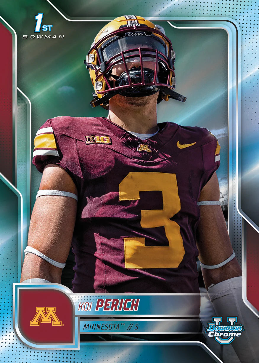 2025 Bowman Chrome University Football Hobby Box