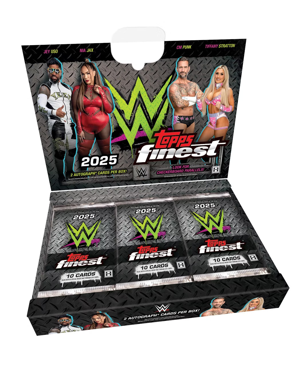 2025 Topps Finest WWE Hobby Box