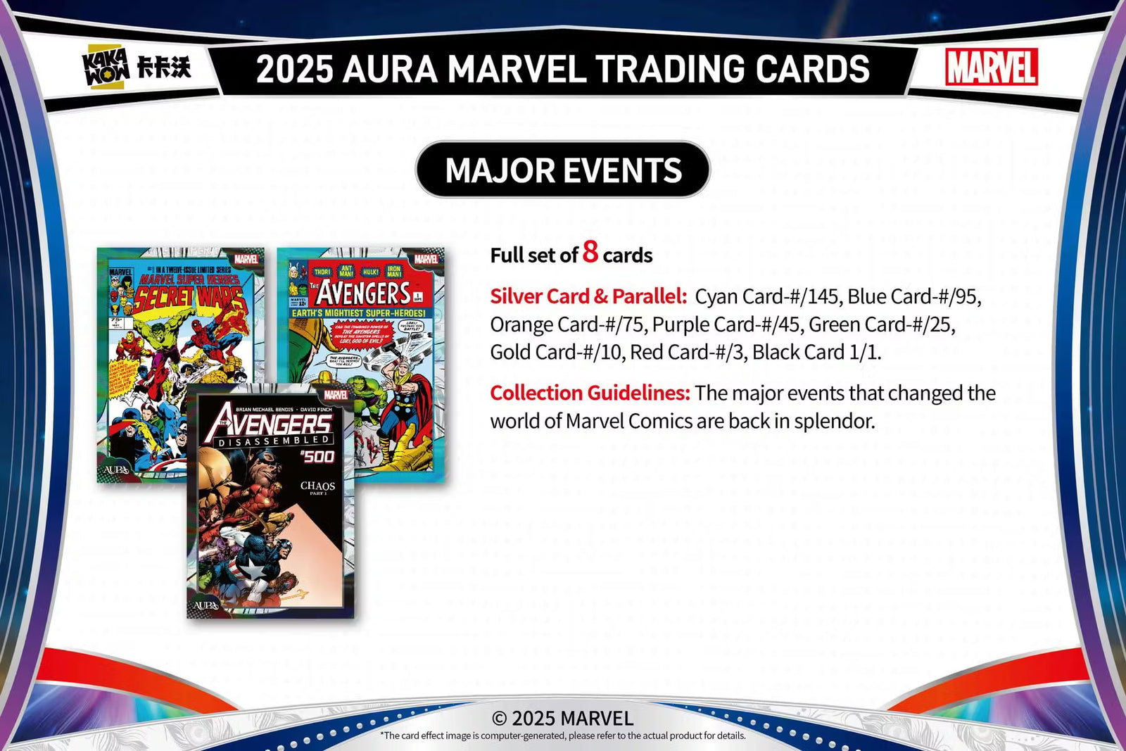 2025 Kakawow Marvel Aura Hobby Box