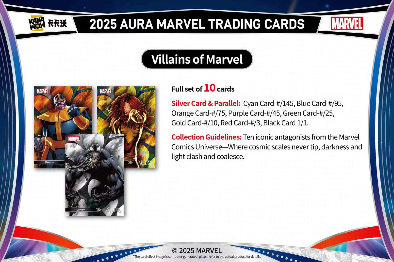 2025 Kakawow Marvel Aura Hobby Box