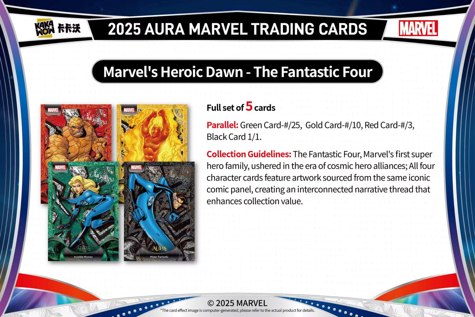 2025 Kakawow Marvel Aura Hobby Box