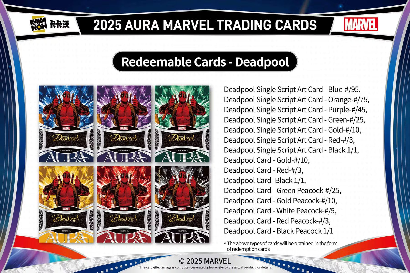 2025 Kakawow Marvel Aura Hobby Box