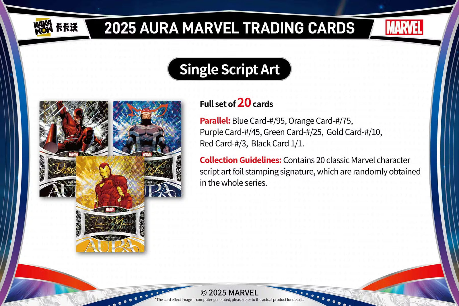 2025 Kakawow Marvel Aura Hobby Box