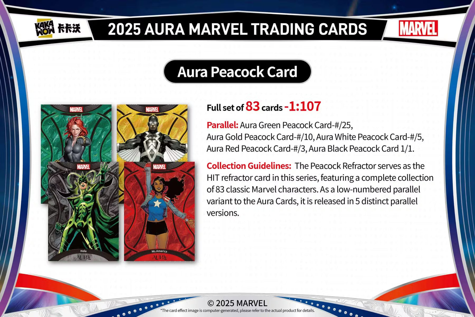 2025 Kakawow Marvel Aura Hobby Box