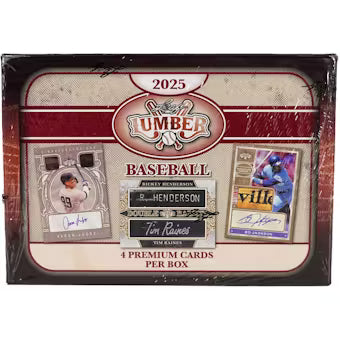 2025 Leaf Lumber Baseball Hobby Box