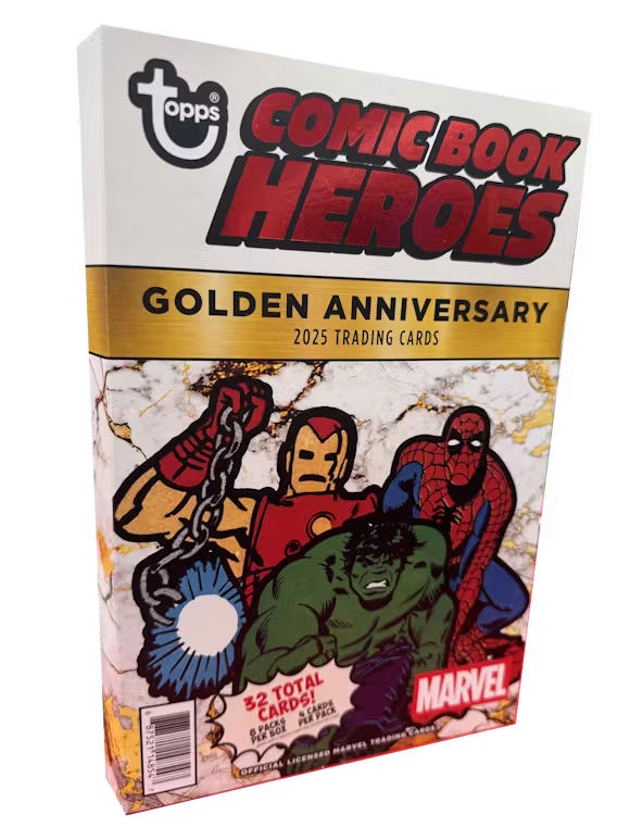 2025 Marvel Comic Book Heroes 1975 Golden Anniversary Hobby Box