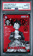 2025 ONE PIECE JAPANESE #014 MONKEY D. LUFFY MAGAZINE VOL.20 PSA 10