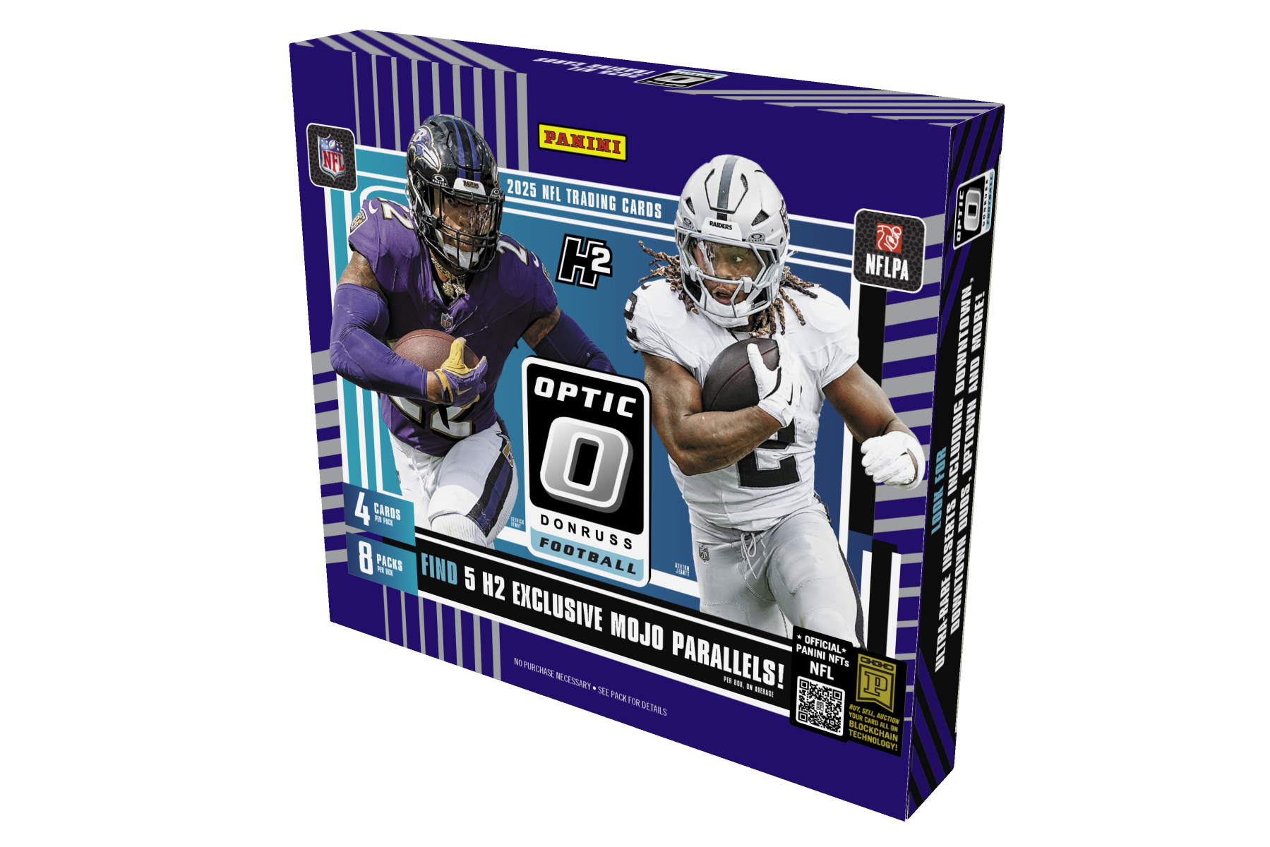 2025 Panini Donruss Optic Football Hybrid H2 Hobby Box