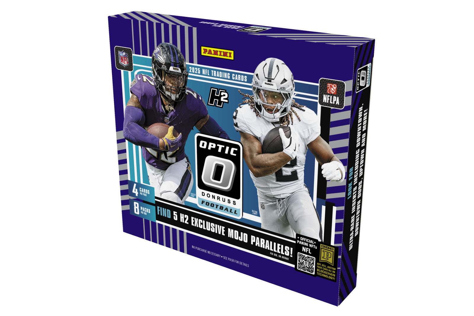 2025 Panini Donruss Optic Football Hybrid H2 Hobby Box